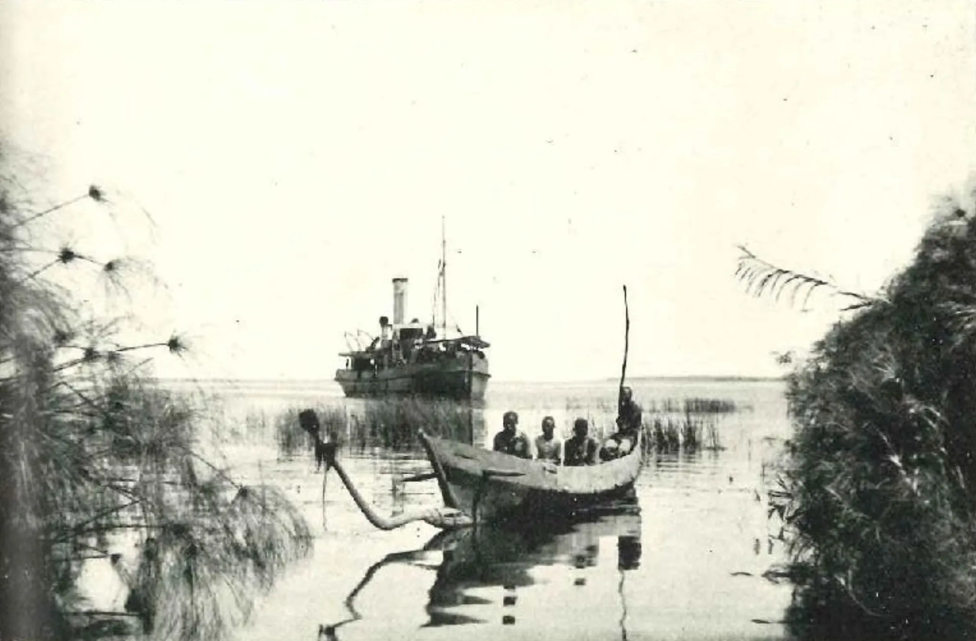 Field sampling during the 1927 expedition
